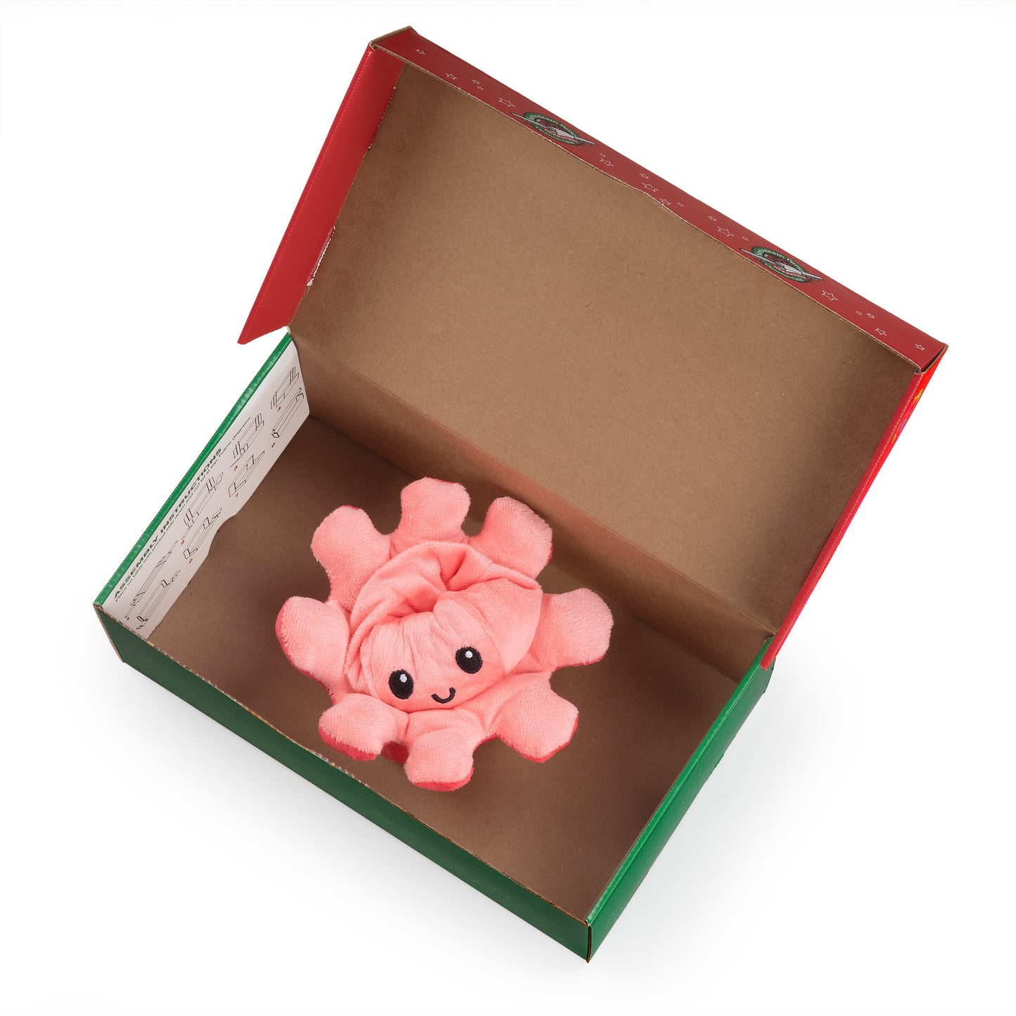 Octopus Plush (5 Pack) - Assorted Colors Reversible