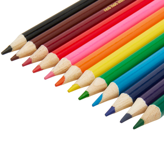 Colored Pencils With Sharpener and Case (40 Pack) - $0.59 Each