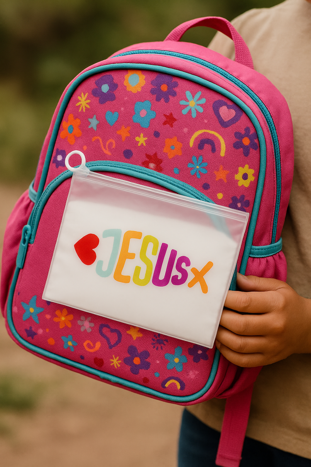 Pencil Pouch - Jesus Fish (30 Pack) - School Supplies Bag - $0.33 Each