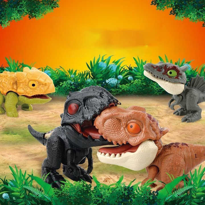 Dinosaur Chomper Toy (10 Pack) - Assorted Creatures, Interactive Fun! - $0.49 Each