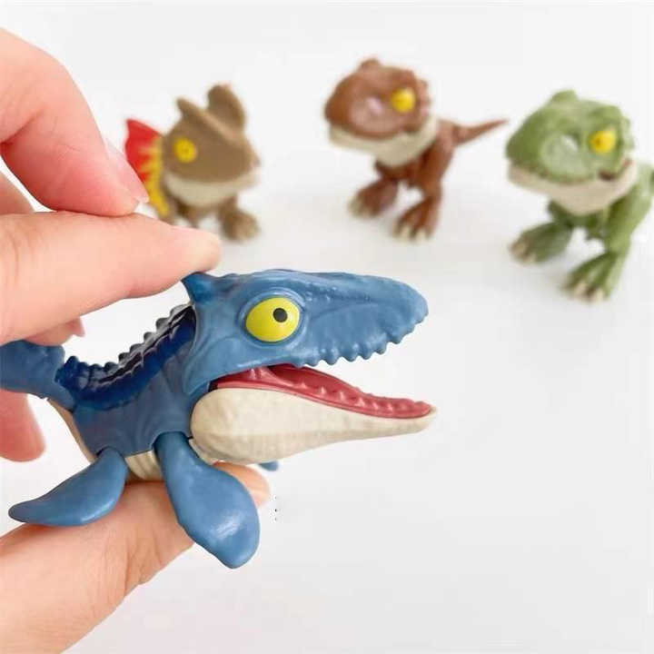 Dinosaur Chomper Toy (10 Pack) - Assorted Creatures, Interactive Fun! - $0.49 Each