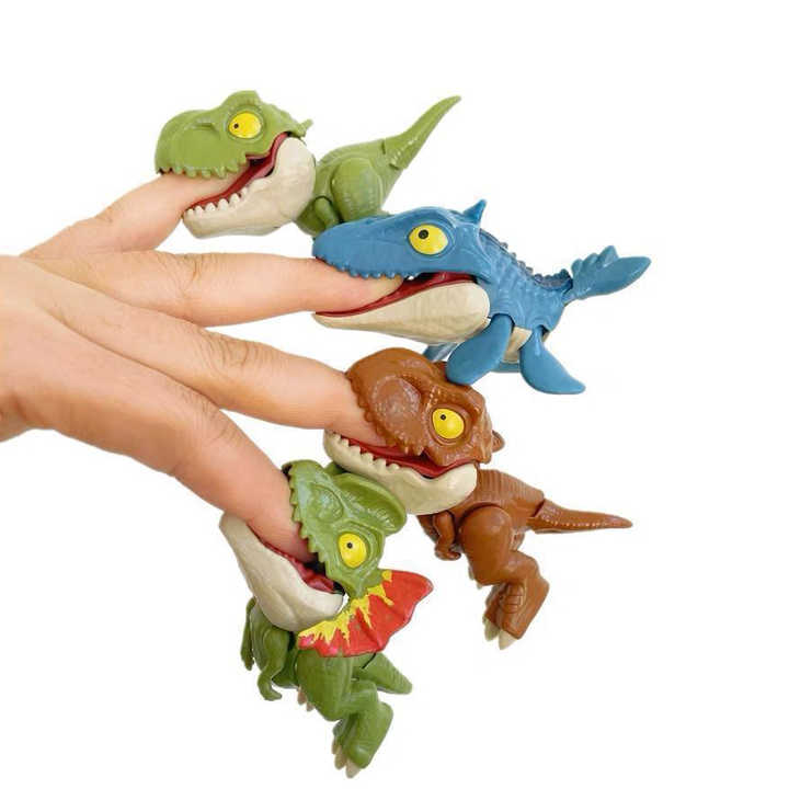 Dinosaur Chomper Toy (10 Pack) - Assorted Creatures, Interactive Fun! - $0.49 Each