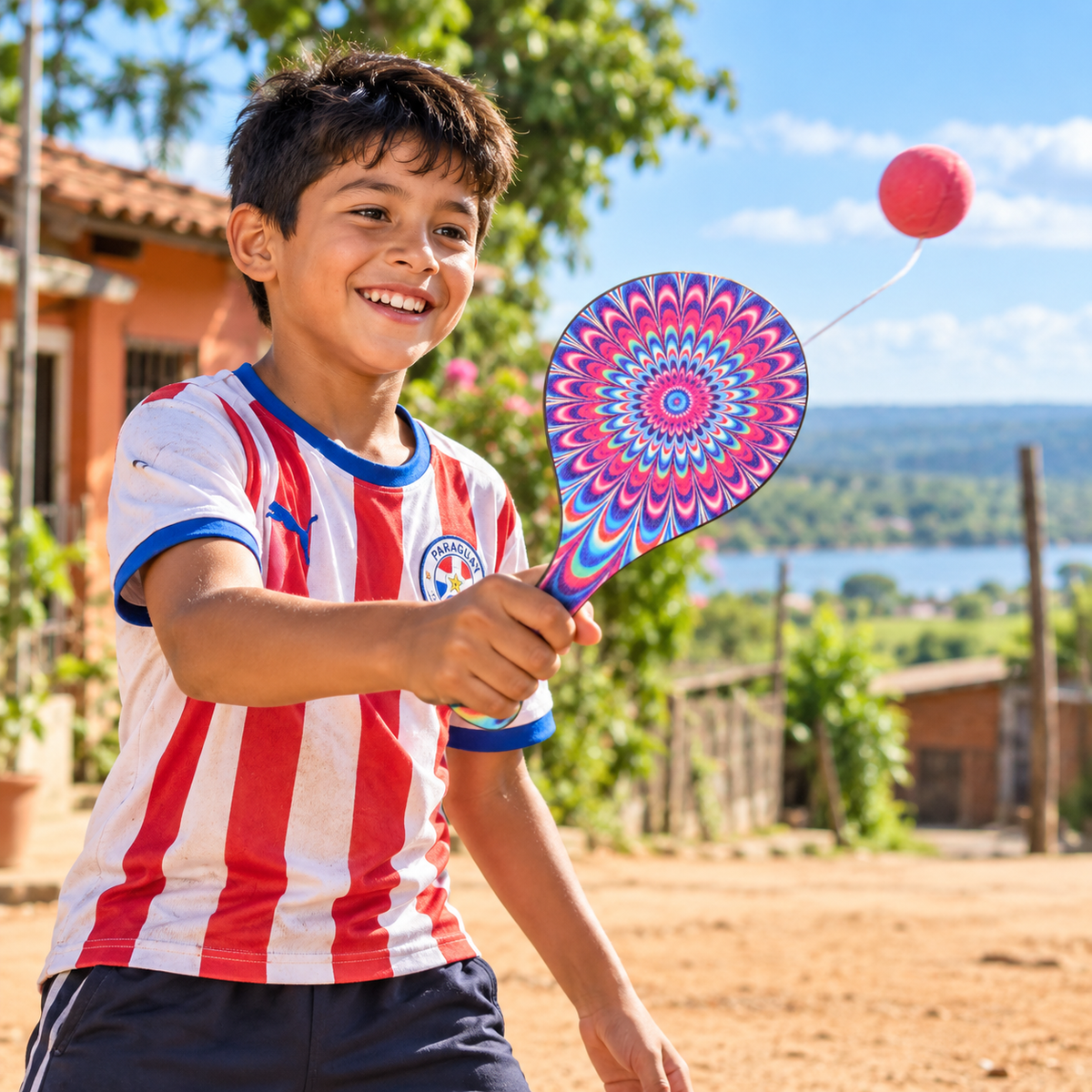 Paddleball (20 Pack) Classic Wood Paddle and Ball Game - $0.75 Each