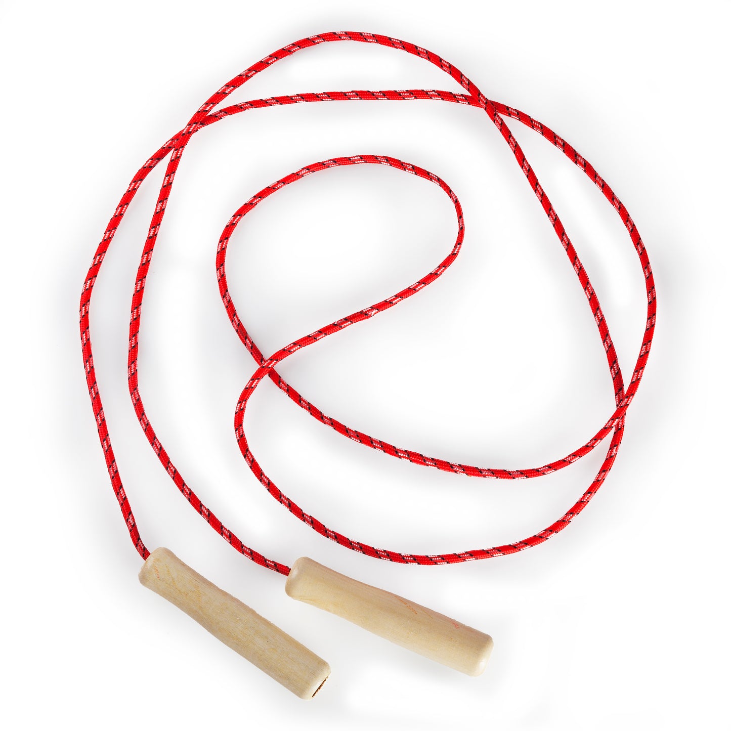 Jump Ropes Multi-Colored Roped with Wood Grips (10 Pack) - $0.69 Each