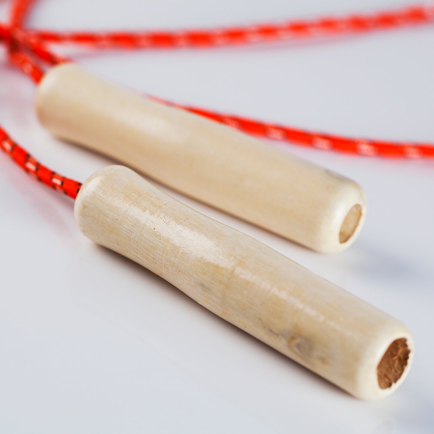 Jump Ropes Multi-Colored Roped with Wood Grips (10 Pack)