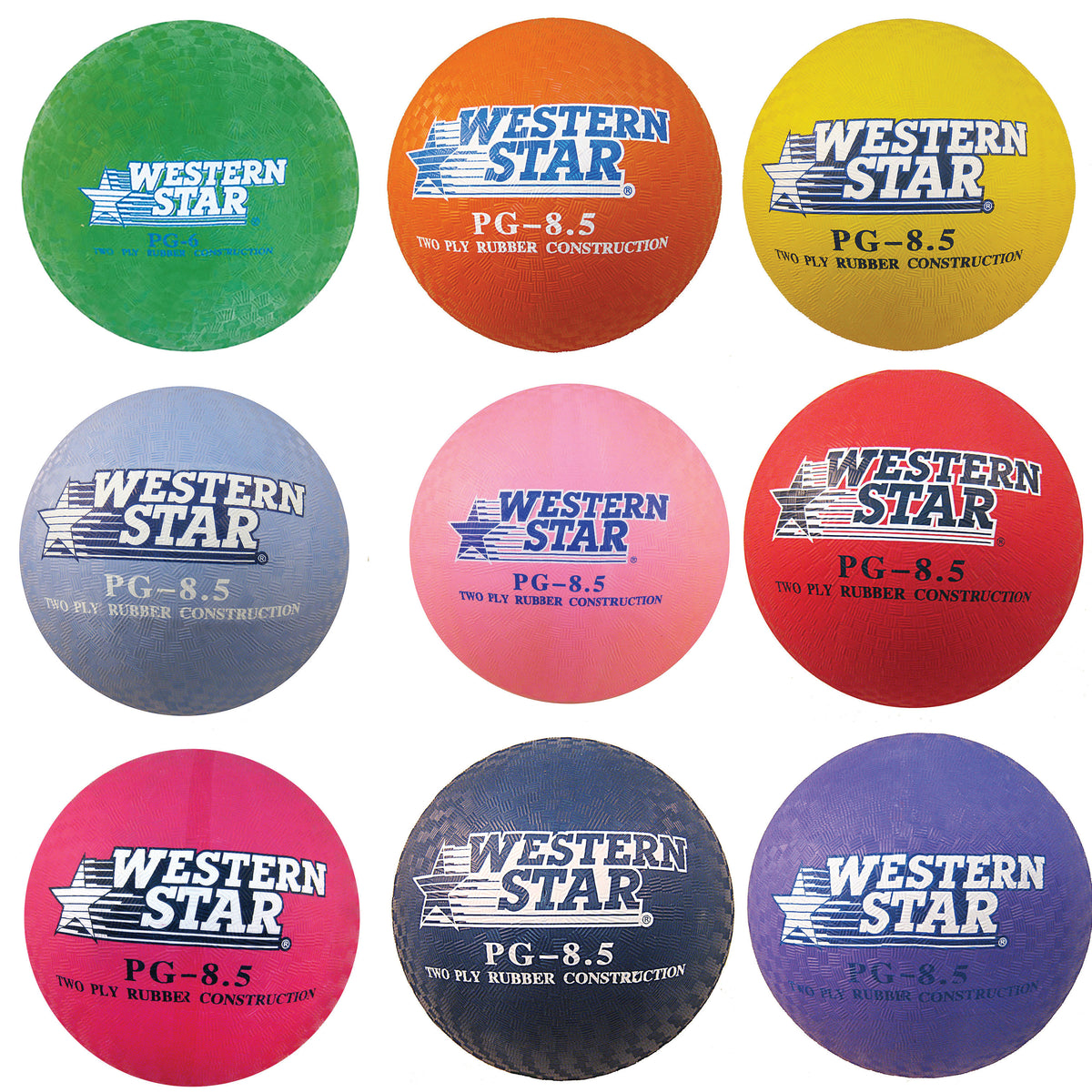 Western Star Premium Official Size Tetherball - Assorted Colors