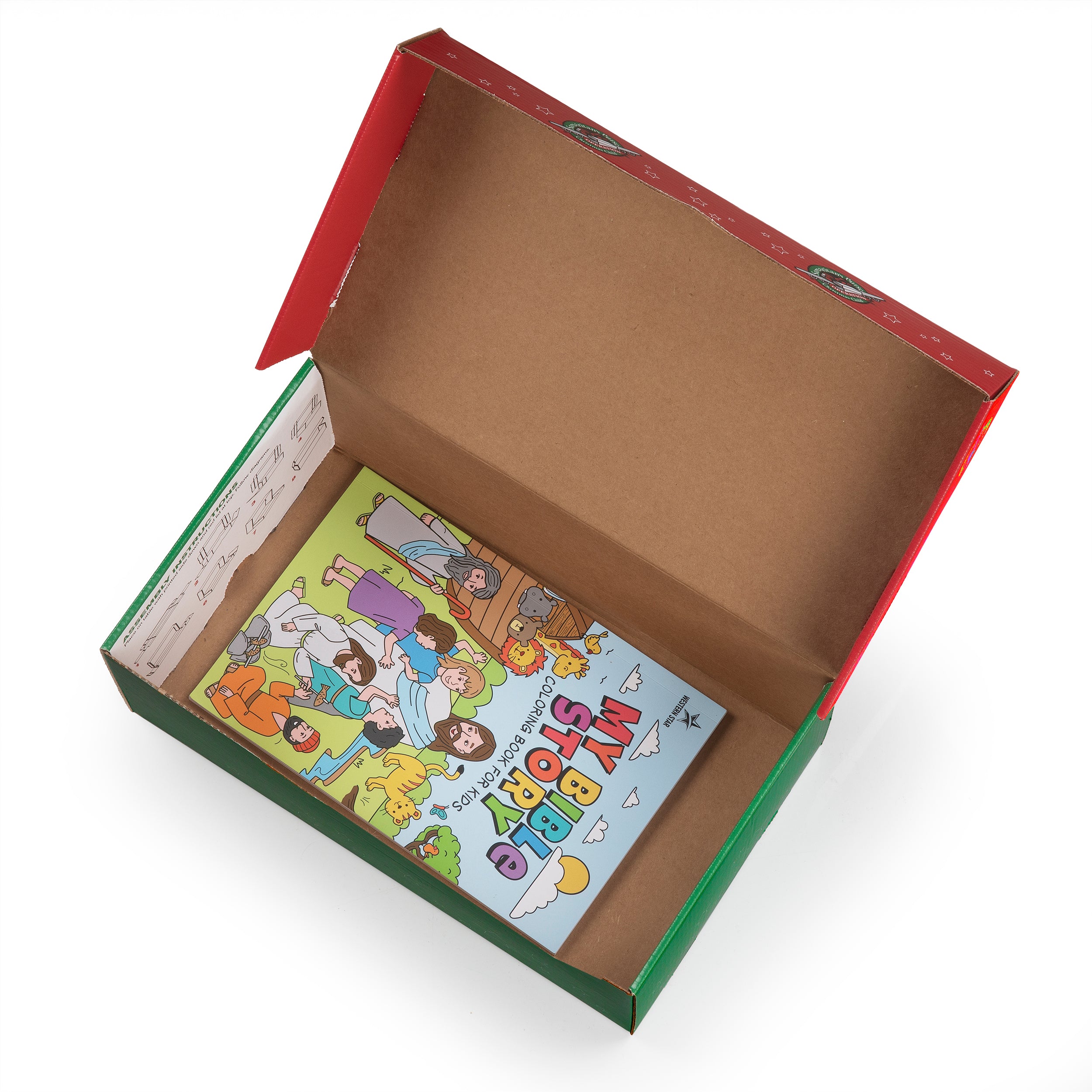 Coloring Books - My Bible Story  - 50 Designs (10 Pack) - $0.95 Each