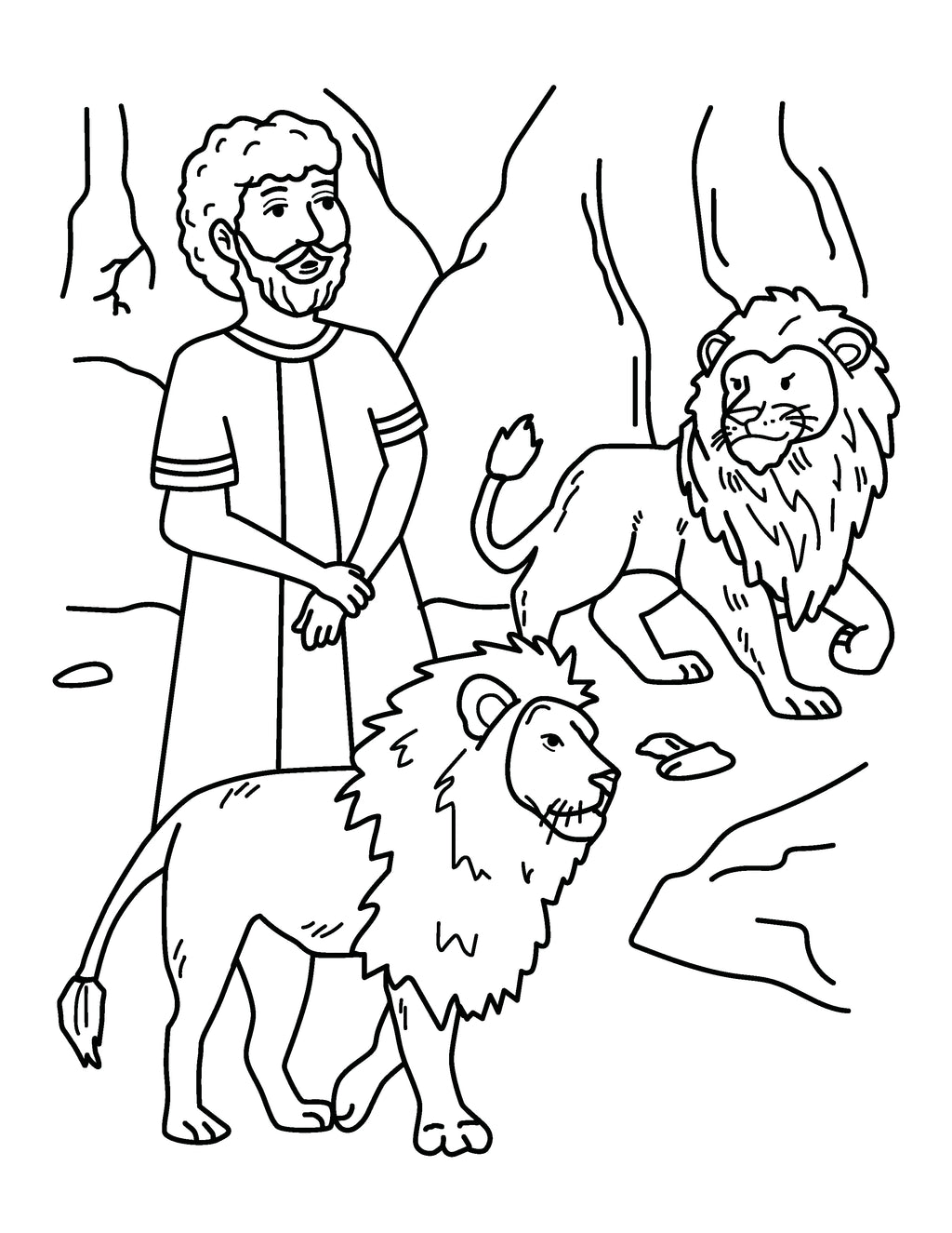 Coloring Books - My Bible Story  - 50 Designs (10 Pack) - $0.95 Each
