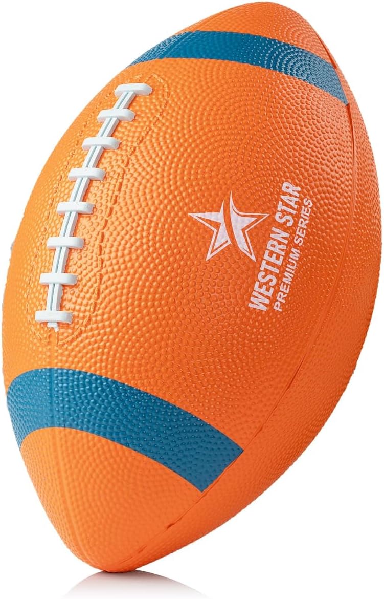 *CLEARANCE* American Footballs (5 Pack) - 5 Color Varieties - With Pumps - Starting at $2.99