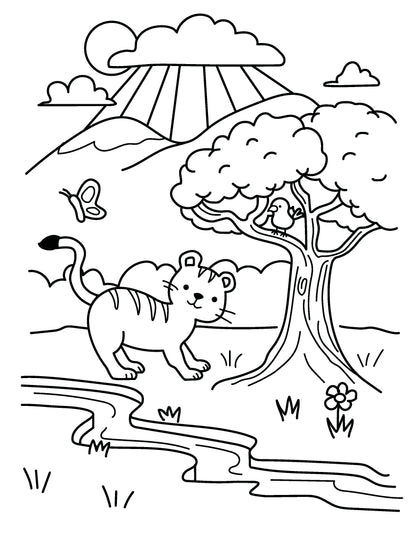 My Bible Story Coloring Books  - 50 High Quality Pages (10 Pack)