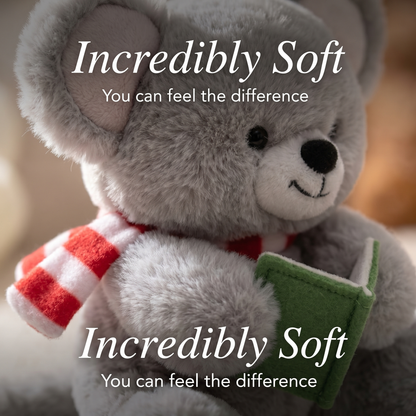Animal Plush - Extra Soft  (6 Pack) - Reading Friends - Super Adorable Stuffy With Scarves - $3.49 Each