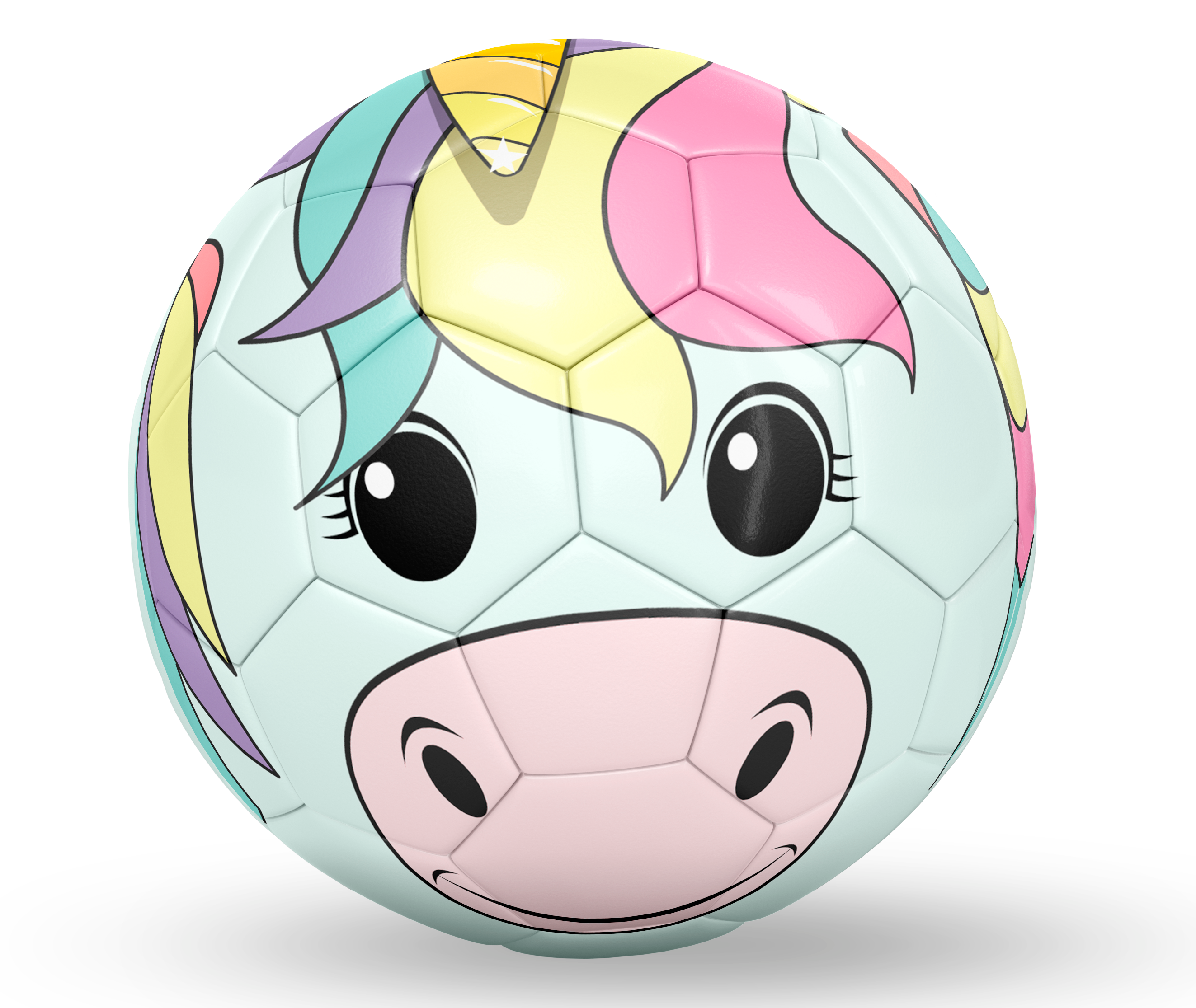Animal Friends Size 3 Soccer Balls for Kids