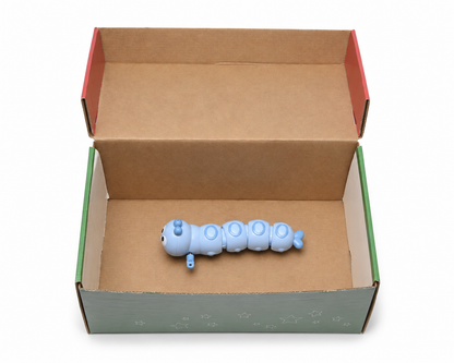 Caterpillar Wind Up Toy (20 Pack) Assorted Colors - Rolling, Wiggling Fun! $1.15 Each
