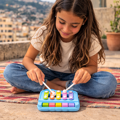 2-in-1 Mini Xylophone & Piano (10 Pack) - $3.99 Each