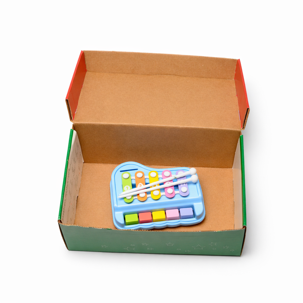 2-in-1 Mini Xylophone & Piano (10 Pack) - $3.99 Each