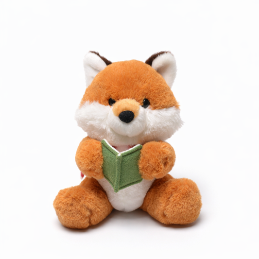 Extra Soft Animal Plush - Reading Friends - Super Adorable Stuffy With Scarves - $3.75 Each