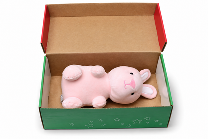 Large Bunny Plush (12 Pack) Pink Soft Animal Stuffy - $3.25