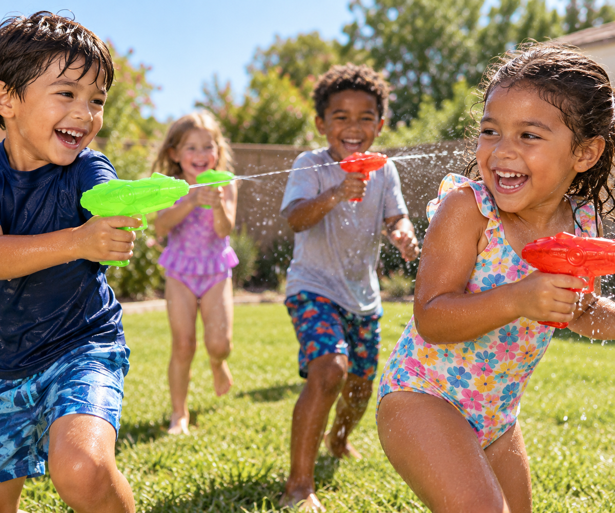 Water Toy (24 Pack) Kids' Water Shooter 2 Blasters in Each Pack! - $0.65 Each