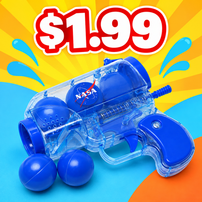 NASA Space Ball Blaster (12 Pack) Red and Blue - Safe and Fun! $1.99 Each