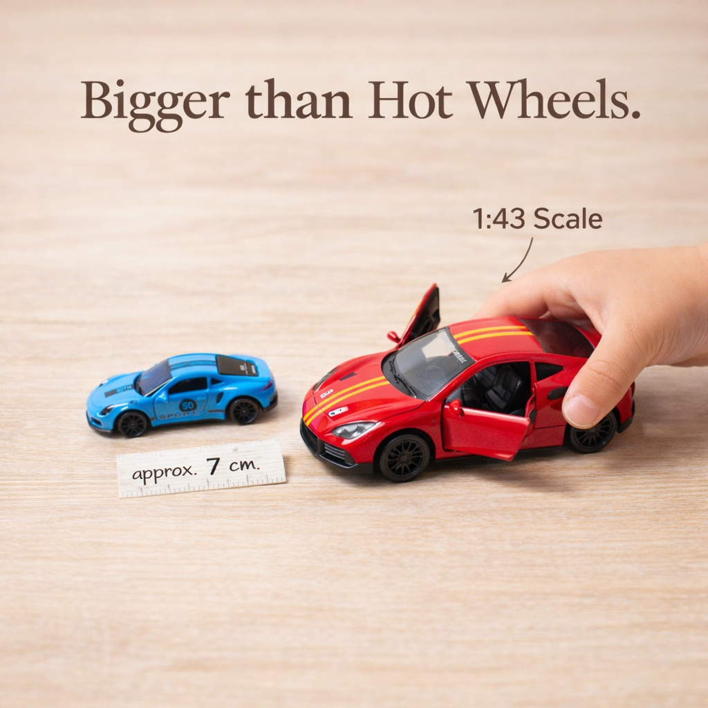 Pullback Toy Cars - Full Metal Pull Back - Bigger Than Hotwheels! (6 Pack) - $2.49 Each