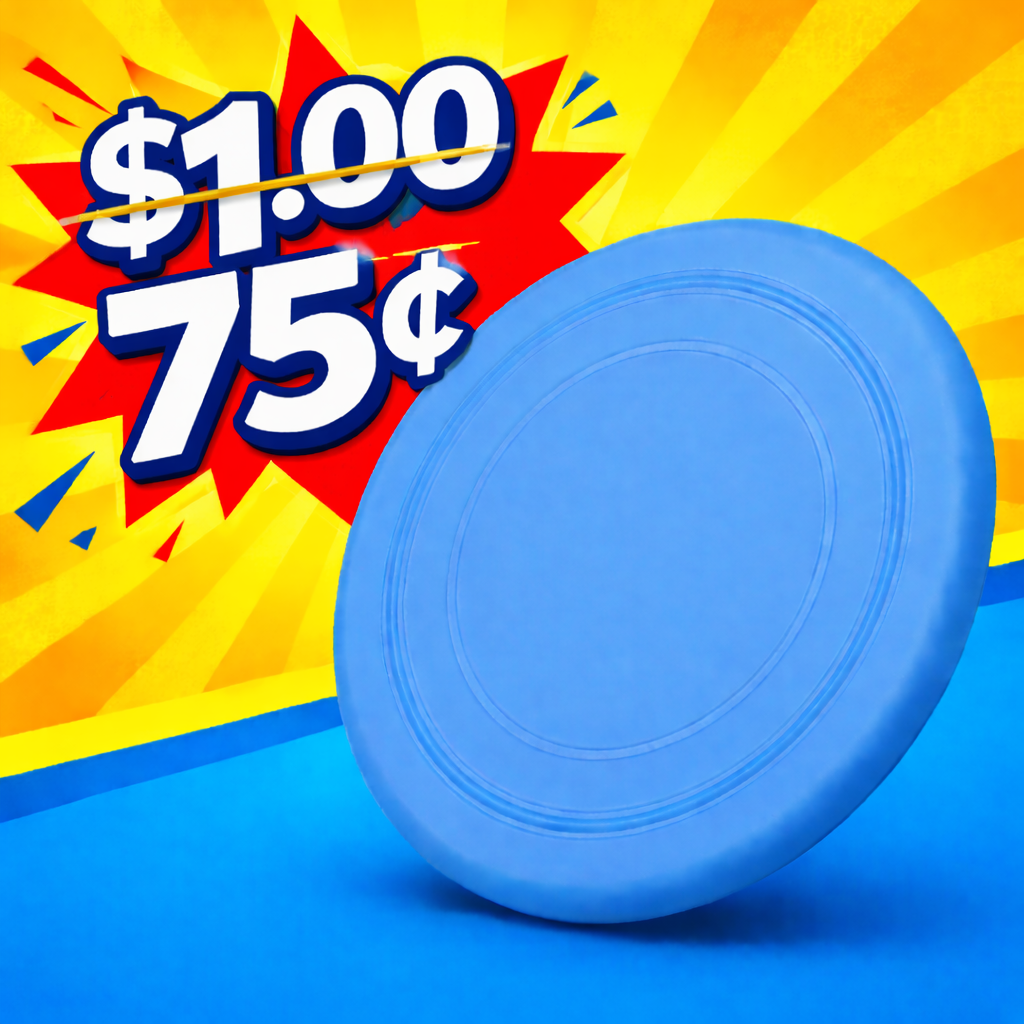 Flexible Frisbee (20 Pack) - Shoebox-Sized, Assorted Colors - $0.75 Each