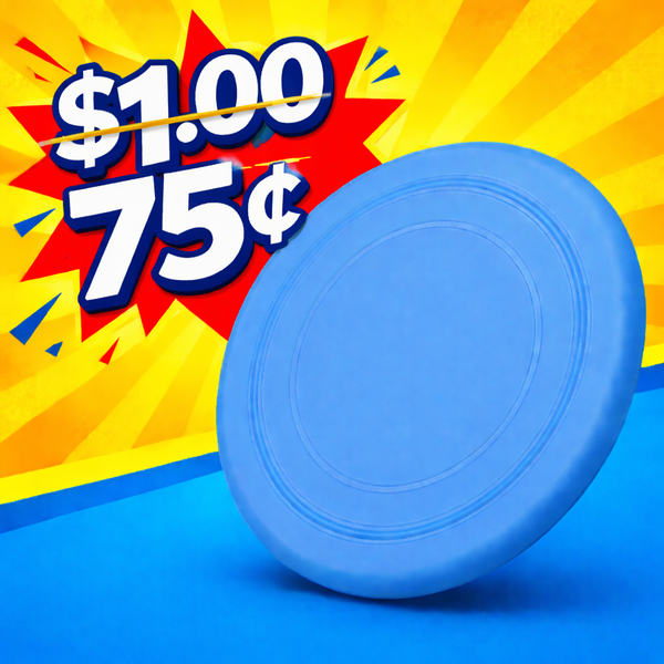 Flexible Frisbee (20 Pack) - Shoebox-Sized, Assorted Colors - $0.75 Each