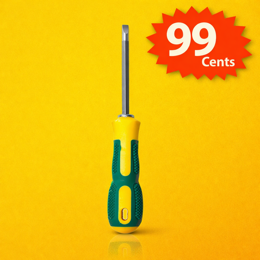 2-in-1 Screwdrivers (24 Pack) W/ Reversible Head- $.99 Each