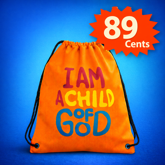 Reinforced Drawstring Backpacks (20 Pack) - $.89 Each