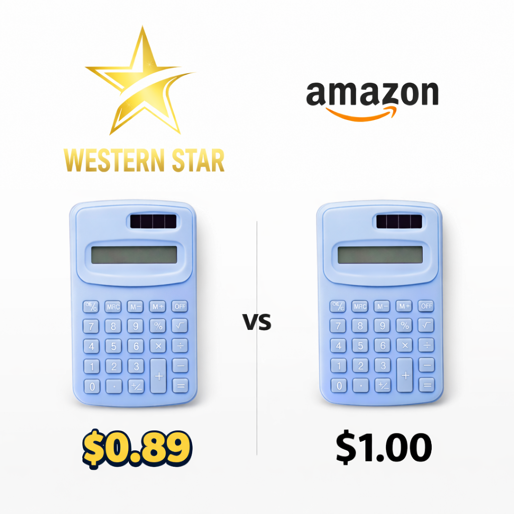Solar Calculators (20 Pack) - Assorted Colors - $.95 Each