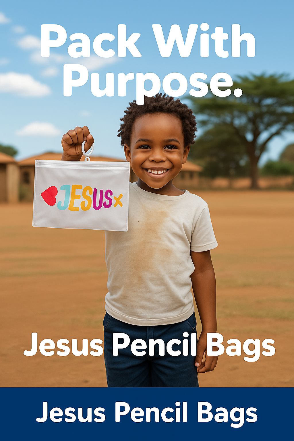 Pencil Pouch - Jesus Fish (30 Pack) - School Supplies Bag - $0.33 Each