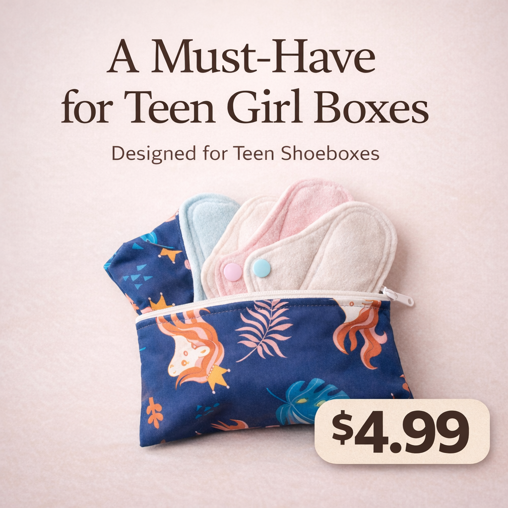 Reusable Pads Set (5 Pack) Absorbent & Compact - $4.99 Each