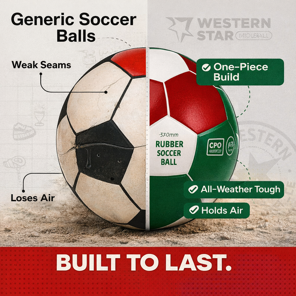 *SALE* Ultra-Durable Rubber Soccer Balls (10 Pack) - With Pumps - $6.49 Each