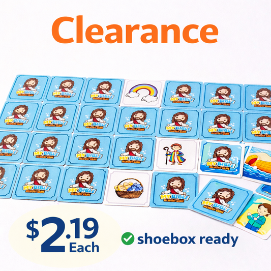 *Clearance* My Bible Matching Game (5 Pack) - 40 Cards - $2.19 Each
