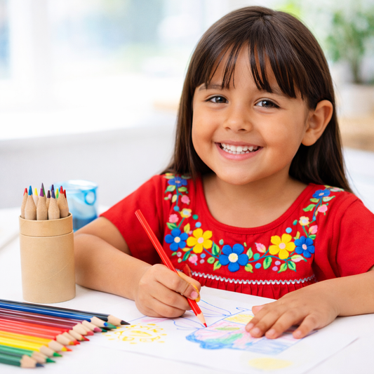 Colored Pencils With Sharpener and Case (40 Pack) - $0.75 Each