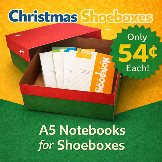 Kids' School Notebook (20 Pack) - Soft Cover, Assorted Colors - $0.59 Each