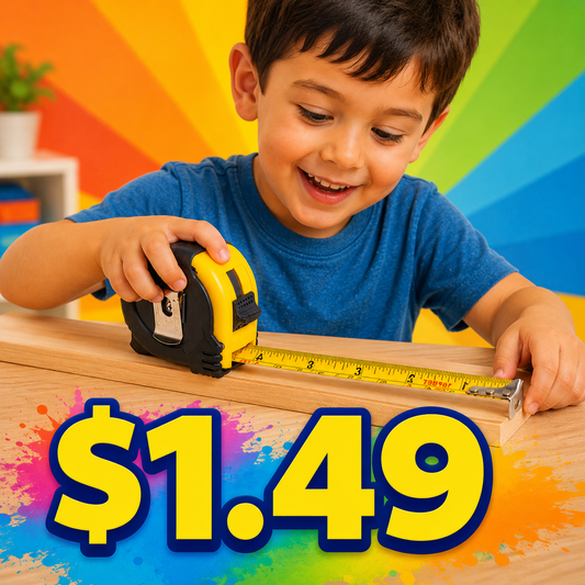 Tape Measure (12 Pack) - Meters and Feet - $1.49 Each