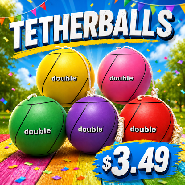 Limited Availability - Tetherball (5 Pack) - Assorted Colors with Pump - $3.49 Each