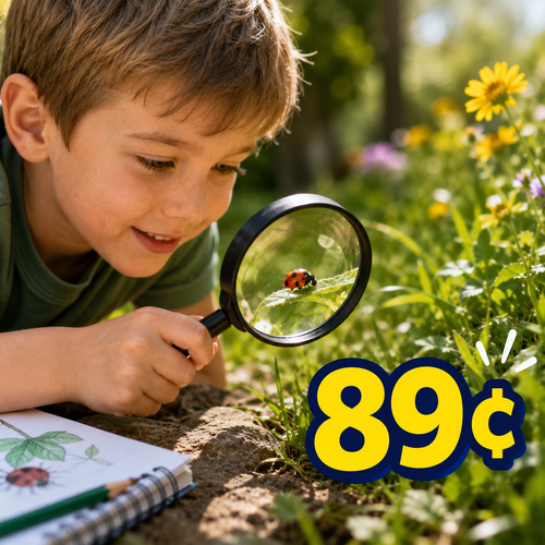 Explorer's Adventure - Magnifying Glass (12 Pack) - $0.89 Each