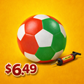 Ultra-Durable Soccer Balls (10 Pack) - With Pumps - $6.49 Each