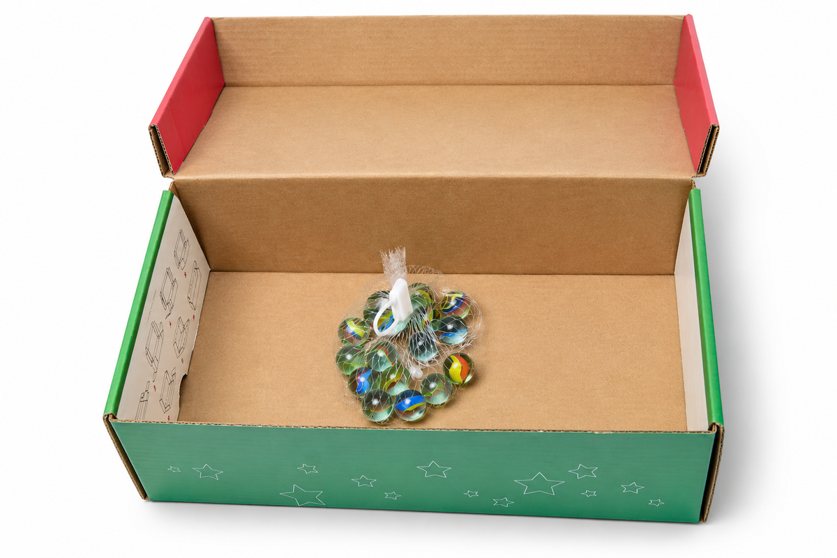 Marbles With Shooter - 15 Marbles Per Pack Large Shooter Marble in Each Pack $0.49 Each (20 Pack)