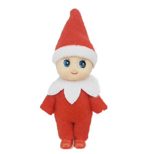Mini Elf Toy - Adorable Santa's Helper - 4"(5 Pack)