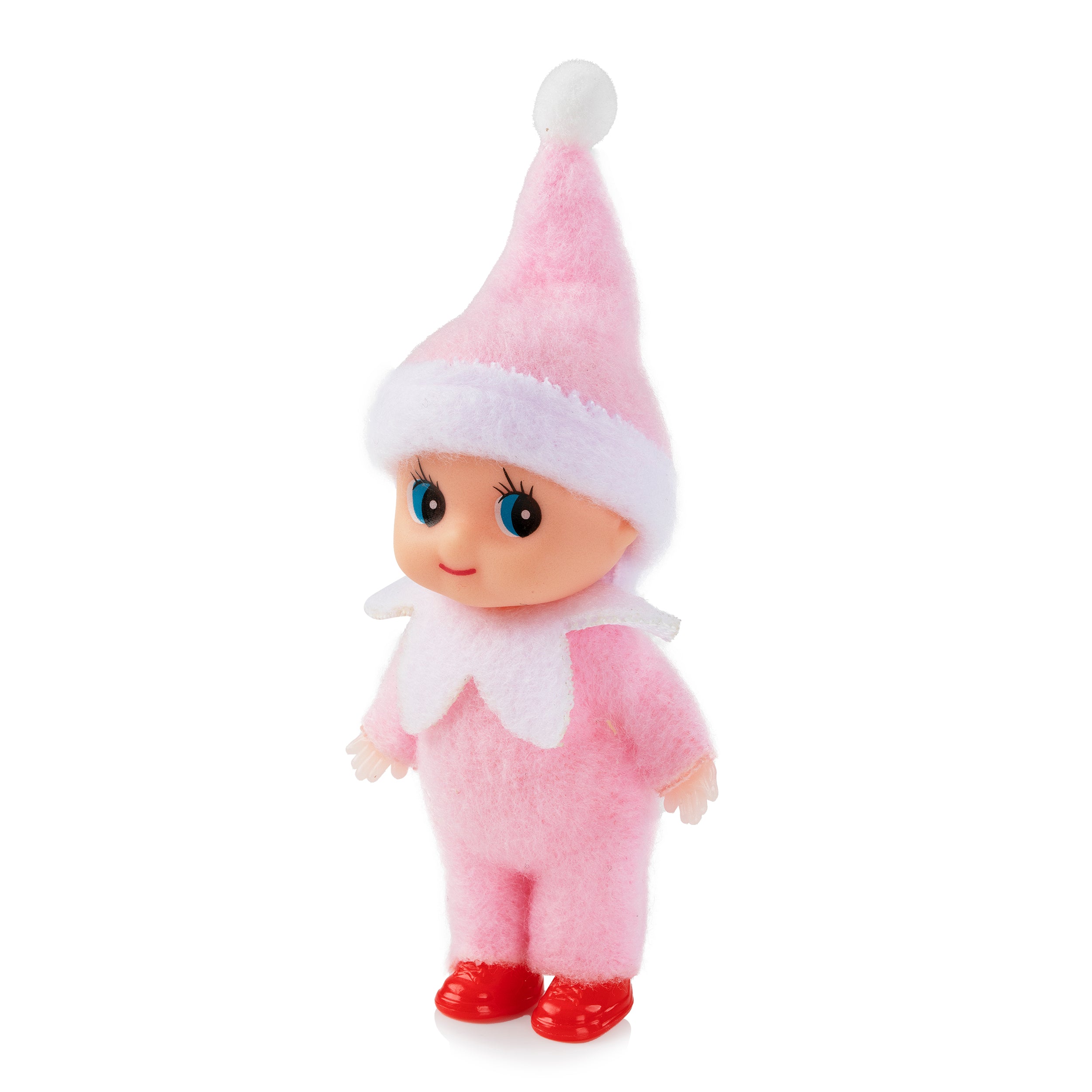 (5 Pack) Mini Elf Toy - Adorable Santa's Helper - 4"