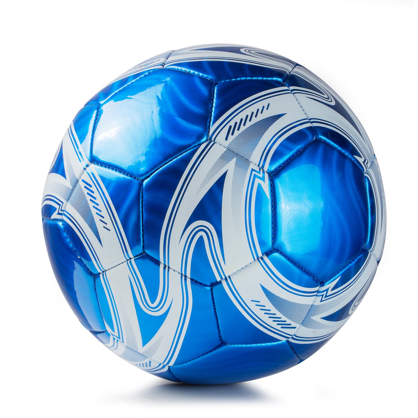 *CLEARANCE* Match Grade Soccer Ball (5 Pack) - Holo Laser Shell - With Pump - $6.99 Each