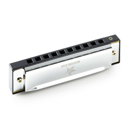 Musical Harmonica - Premium Aluminum (10 Pack)