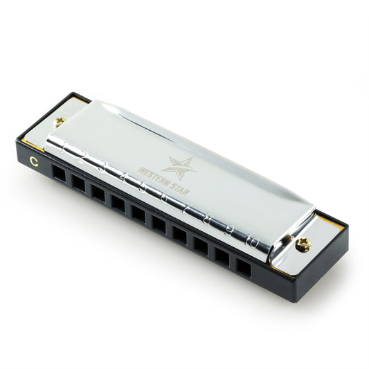 Musical Harmonica - Premium Aluminum (10 Pack)
