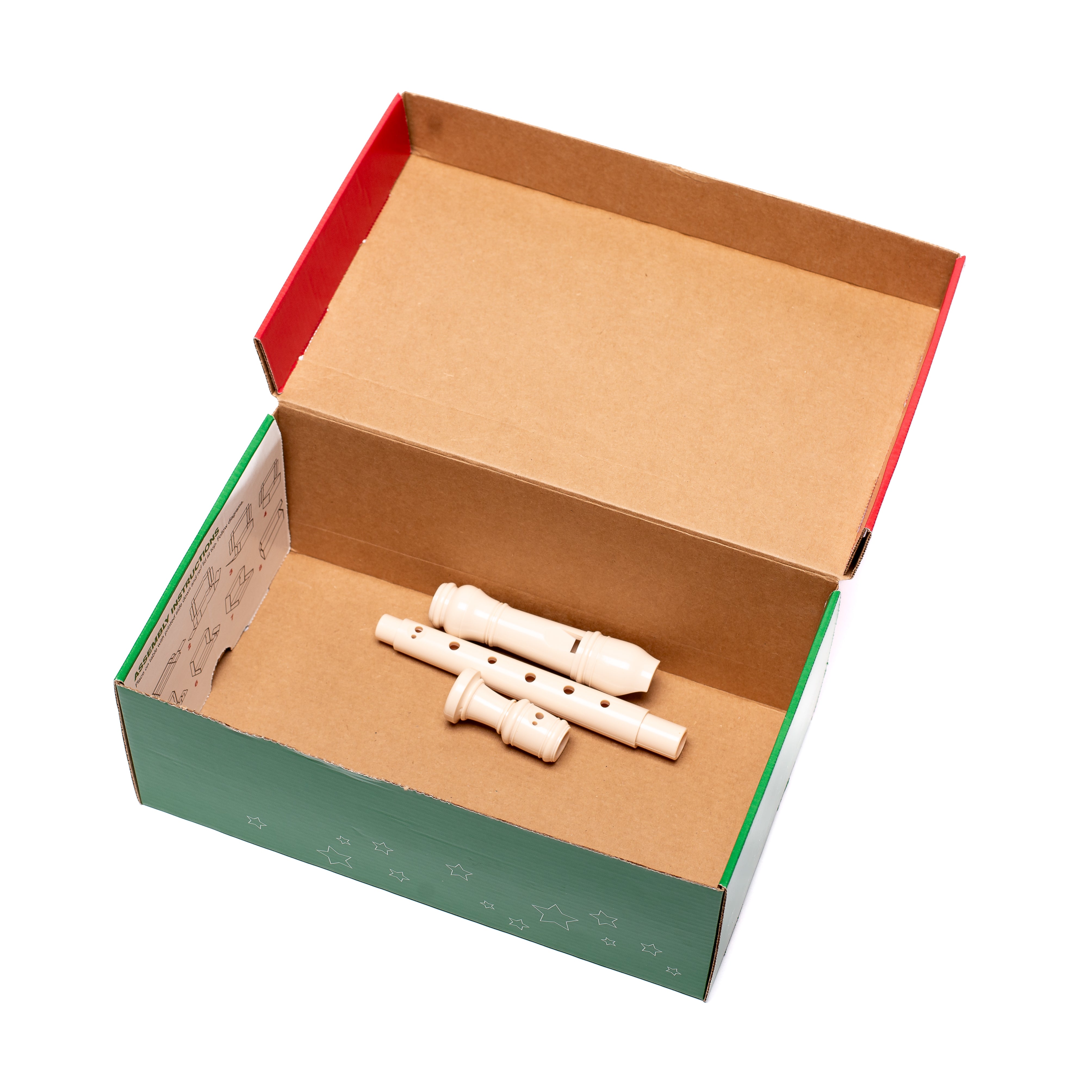 Recorders with Cleaning Rod & Finger Chart (5 Pack)
