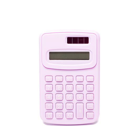 Solar Calculators (20 Pack) - No Batteries Needed - Assorted Colors