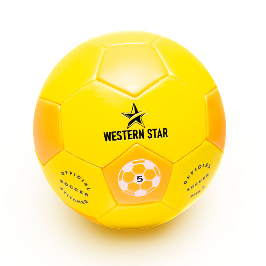 *LOW STOCK* Premium Western Star Soccer Ball (5 Pack) New Color