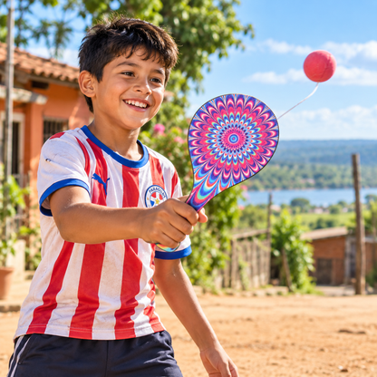 Paddleball (20 Pack) Classic Wood Paddle and Ball Game - $0.75 Each
