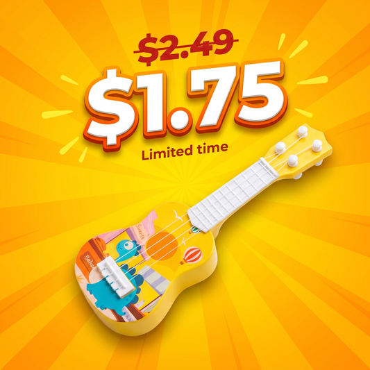Mini Ukelele for Kids (10 Pack) - 10" Mini Instruments - $1.75 Each